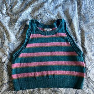 Madewell Knit Crop Top-Size Large